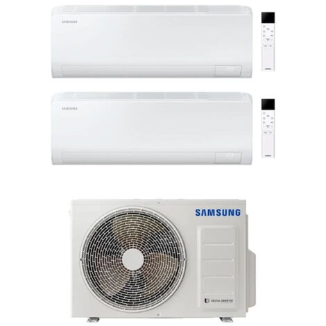SAMSUNG Condizionatore Cebu S2 dualsplit 9000+9000 btu inverter wifi codice prod: AR50F09C1AHNEU(2) AJ040TXJ2KG/