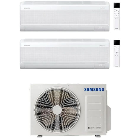 SAMSUNG Condizionatore dualsplit serie Windfree Avant S2 12000+18000 btu 6.8kw inverter wifi codice prod: AR70F12(18)C1AWNEU AJ068TXJ3KG