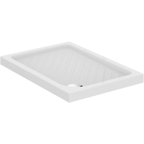 Ideal Standard - Eurovit, Piatto doccia rettangolare in ceramica 100x70cm, Bianco