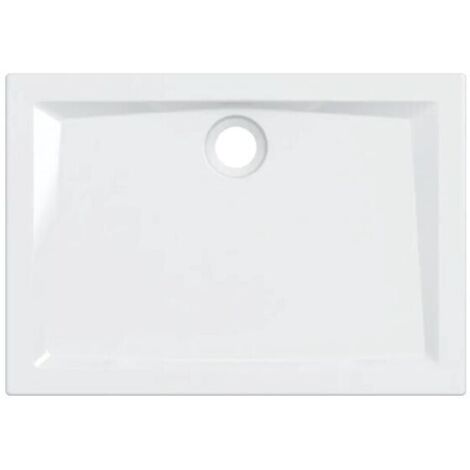Geberit 60 piatto doccia 100x70 bianco lucido in ceramica codice prod: 550.054.00.1 (1/4)