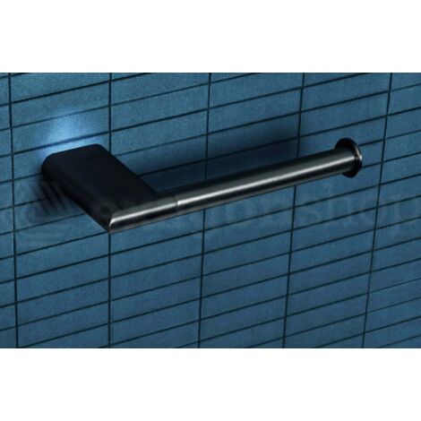 Colombo Design Mini porta rotolo destra nero opaco codice prod: B4008DNM (1/2)