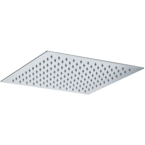 Paffoni - Soffione Quadro 300X300 Zanzibar Non Ispezionabile In Metallo Anticalcare Ultrapiatto