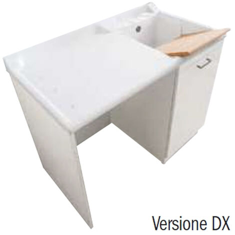 SCELTO DA DESIVERO Elegance mobile+lavatoio 109x60 con cesto vasca dx codice prod: DSV06783
