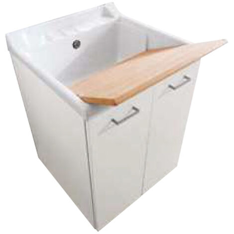 SCELTO DA DESIVERO Elegance mobile+lavatoio 60x60 con cesto codice prod: DSV06776