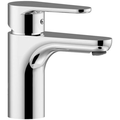 Miscelatore lavabo con scarico Clic-Clac 1”1/4G Paffoni serie Green GR071KCR  Cromato - Ottone (1/2)