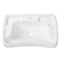 SCELTO DA DESIVERO New lavabo Full ergonom.x dis.cm 70x57 ceramica bianco foro scarico d.50 codice prod: DSV16977
