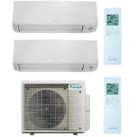 DAIKIN Condizionatore dualsplit serie Perfera 12000+12000 Btu codice prod: FTXM35A+FTXM35A+2MXM50A9