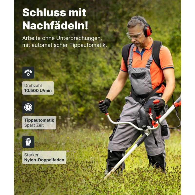 Profi- Fadenspule Fadenkopf ähkopf Für Fuxtec FX-S152 FX-T152
