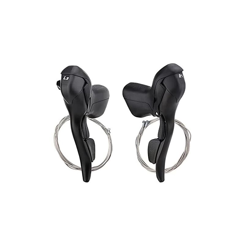 Lot De 2 Câbles De Frein Vélo - 2 Mètres Avec Embouts - Pour Route, VTT, Ville - Acier Galvanisé
