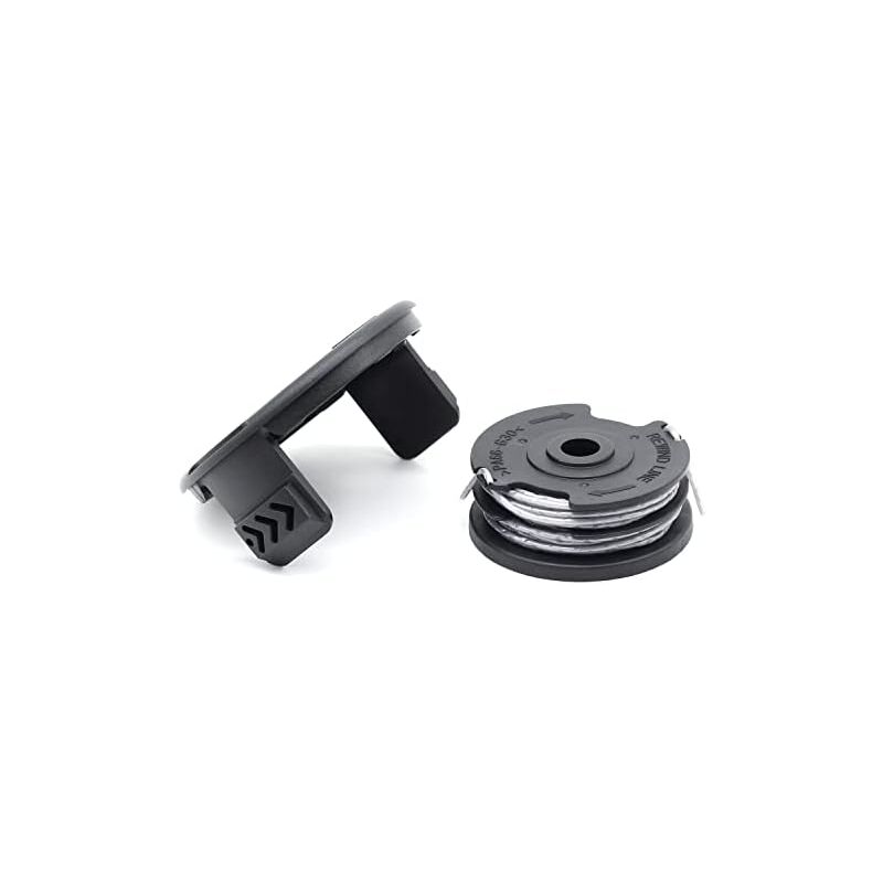 Bobines De Fil De Rechange Pour Coupe-bordures Parkside PRT 550, PRTA 20-Li – Fil Nylon 1,6 Mm, Lot De 6 + 1 Couvercle