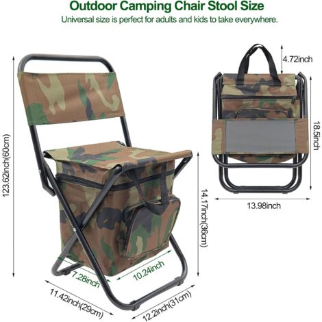 camouflage sac Ã dos chaise pliante chasse