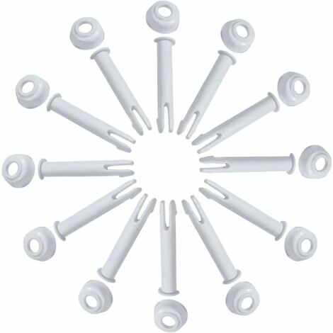Kit De 12 Broches De Joint Pour Piscine Intex – PVC, 7 Cm, Remplacement Pièces 28270/28272, Fixation Tuyaux Cadre - 3