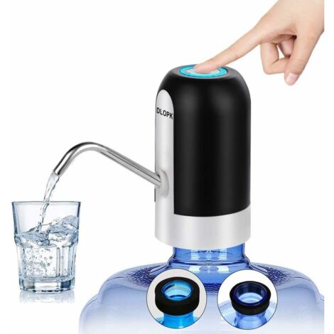 Distributeur D'eau Automatique Super Mundo - Pour Bidons 5 à 20L - Rechargeable USB - Robinet Pliable