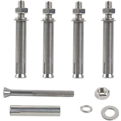 Vis à Tête Hexagonale M6x10 Mm - Zinguées - Lot De 40 Pièces - Pour Meubles, Bricolage - Marque Uxcell - Neuf