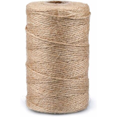Ficelle Jute Corde Chanvre Epaisseur 20Mm - Ficelle Jardinage Corde De