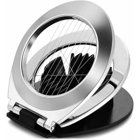 Coupe-Oeufs Professionnel Newpop - Fils Acier Inoxydable, Base Stable - Pour Oeufs Durs, Kiwis, Fraises