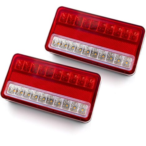 Ygmylandbb Feux Arrière de Camion 24V Feux De Remorque LED