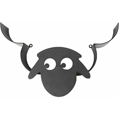 Nazalus-Vente chaude-Porte-Rouleau de Papier Toilette Animal Porte-Papier Toilette Joli Animal Support Mural Chambre Porte-Rouleau de Toilette Cuisine Salle de Bain Accessoires mouton