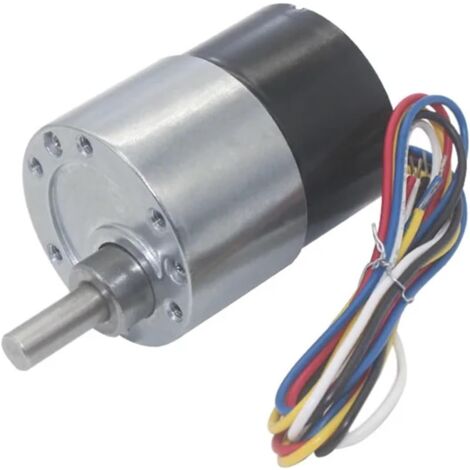 Moteur électrique DC 12V 0.07A Avec Réducteur 20 Tours/min - Boîtier 37mm - Uxcell