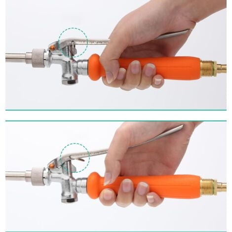 Lance Pulverisateur de Jardin,Baguette de pulvérisation de remplacement entièrement métallique, remplacement de la baguette de pulvérisation