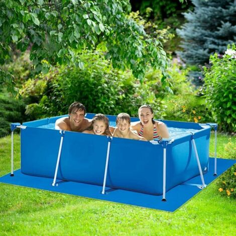 Tapis Rond Antidérapant Pour Jacuzzi/piscine - 200 Cm De Diamètre - Imperméable