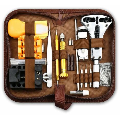 ETEPON Kit de Réparation de Montre, 185pcs Ensemble d'outils de Barre