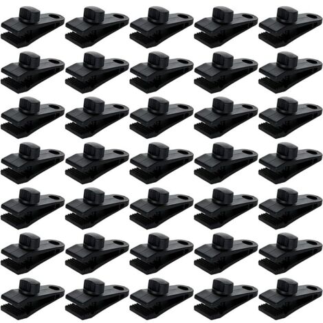 Lot De 20 Clips Pour Bâche - Fixation Rapide Et Solide