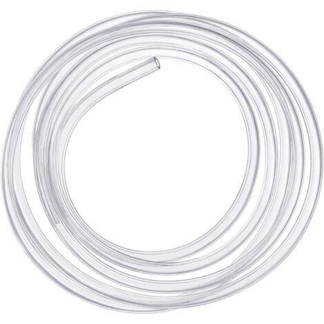 Soldes Tuyau PVC Souple Tube Plastique Transparent Tuyau Aquarium de 5 Mètres, 4 × 6mm, pour Baignoire Piscine Aquarium Pulvérisateur