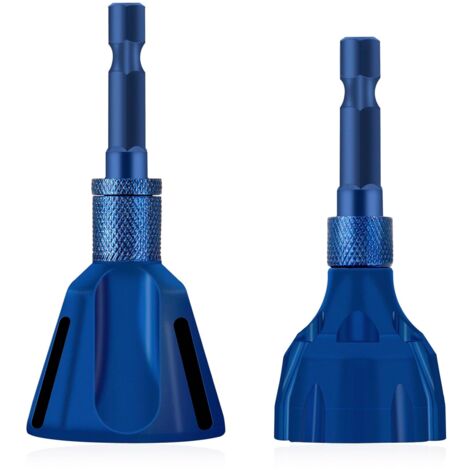 Outil D'ébavurage Chanfrein Externe - Tige Hexagonale 1/4" Pour Perceuse - Acier HSS - Pour Boulons 4-19mm