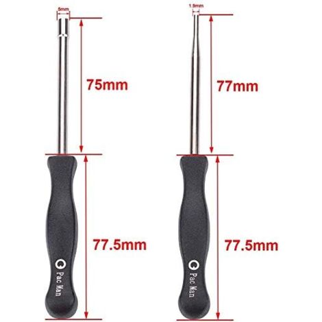 QWORK Kit 10 Outils Réglage Carburateur + Nettoyage – Compatible STIHL, Husqvarna, Poulan 2 Temps