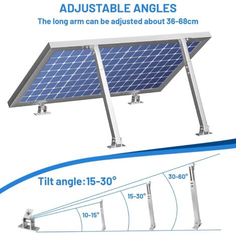 Crochet De Toit Vario 3x Réglable Acier Inoxydable 1.4016/430 145mm