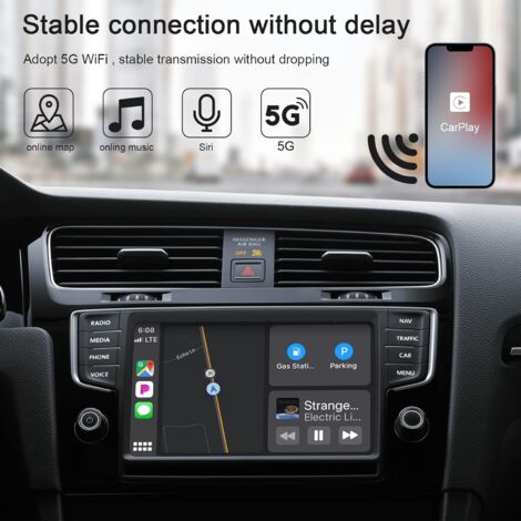 Adaptateur CarPlay sans fil pour Apple Wireless CarPlay - Blanc