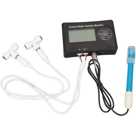 Testeur Qualité Eau 6 En 1 RYAKKA - Mesure TDS, TOC, COD, UV, Conductivité, Température - Pour Robinet, Puits, Filtres