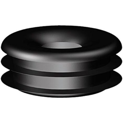 Ecolands – Raccord cuvette WC N° 2 – Diamètre 30/32 mm – Goulotte 50 mm – Installation rapide sans outillage – Finition noire esthétique