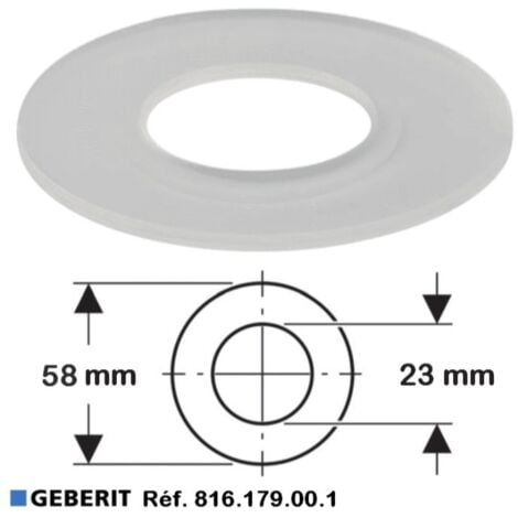 Joint de cloche Geberit 58 x 32 mm 816.179.00.1 / 816.179