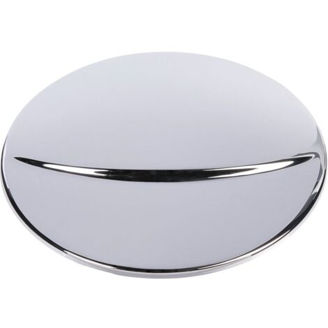 Nicoll – Capot de bonde de douche chromé diamètre 110 mm – Compatible avec bonde Turboflow diamètre 90 mm – ABS durable pour salle de bain