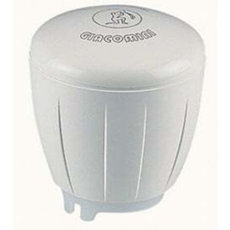 Giacomini – Tête manuelle de radiateur – Compatible avec robinets thermostatisables TG – Réglage micrométrique précis – Raccord femelle à visser - R450TG