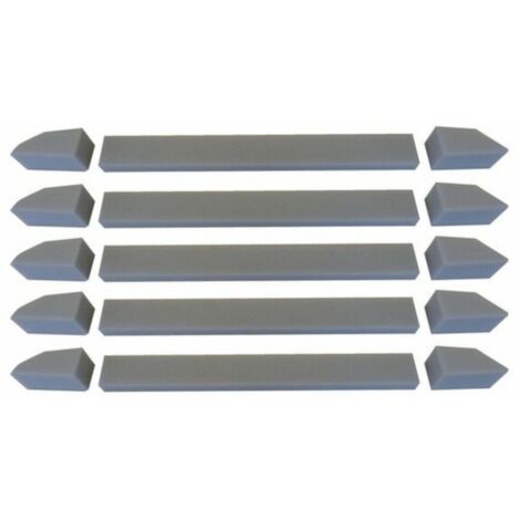 Anjos Ventilation – Lot de 5 mousses pour entrée d'air Isola 2 – Dimensions 295x30x16mm et 60x30x35mm – Pour ventilation VMC efficace