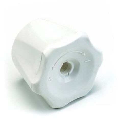 COMAP Volant de robinet manuel carré SAR 7,5 mm H33 avec vis de fixation - S630301