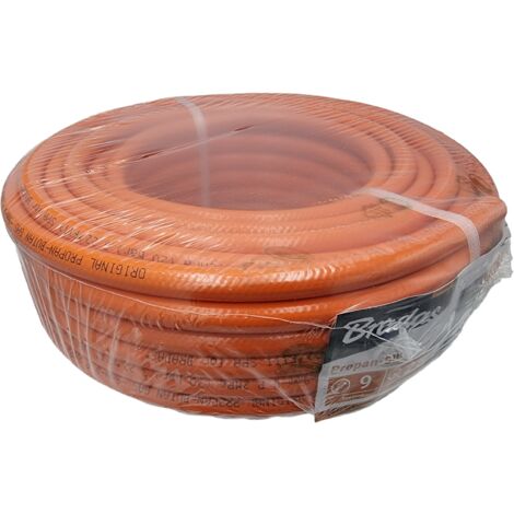 Bradas PB92525 Tuyau de Gaz Propane 9 mm x 25 m