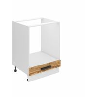 BELINI Meuble Cuisine Bas sans Plan de Travail SDP I Meubles de Cuisine - Taille: 51,6 x 60 x 82 cm I Petit Meuble Cuisine - sans Porte I Couleur : chêne wotan