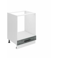 BELINI Meuble Cuisine Bas sans Plan de Travail SDP I Meubles de Cuisine - Taille: 51,6 x 60 x 82 cm I Petit Meuble Cuisine - sans Porte I Couleur : chêne Glamour