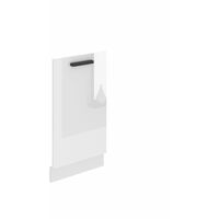 BELINI Habillage de Porte Lave Vaisselle PZ45 Meuble Lave Vaisselle sans Plan de Travail I Accessoire pour Lave-Vaisselle Cuisine - Teille: 1,6 x 45 x 71,5 cm I Couleur: Blanc très Brillant