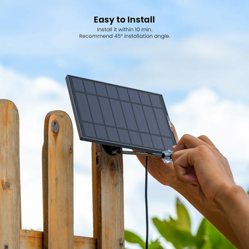 Bedienungsanleitung Deutsch 2K 3MP HD Überwachungskamera Aussen Solar, 360 ° PTZ Überwachungskamera Aussen Homematic Ip
