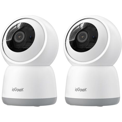 iegeek 5MP Indoor Surveillance Camera, Katze Hund Kamera, 2.4G / 5GHz WiFi Kamera, Baby Monitor mit Kamera, 15 m Nachtsicht, Bewegungserkennung, Auto Tracking, One Touch Patrol, 2-Way Audio, Alexa (1/5)