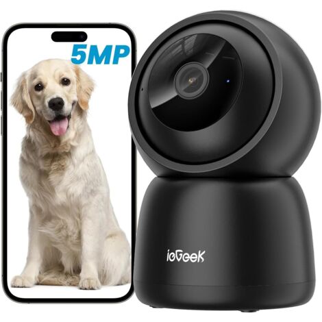 ieGeek 2K Telecamera Wi-Fi Esterno Senza Fili a Batteria, 360° PTZ