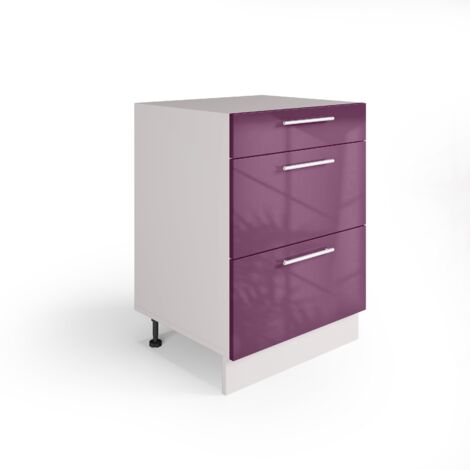Casserolier 3 Tiroirs 60 Cm Brico Depotnull