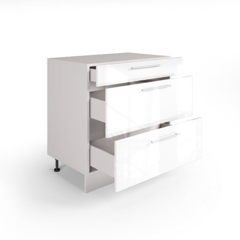 Casserolier 3 Tiroirs 80 Cm Brico Depot