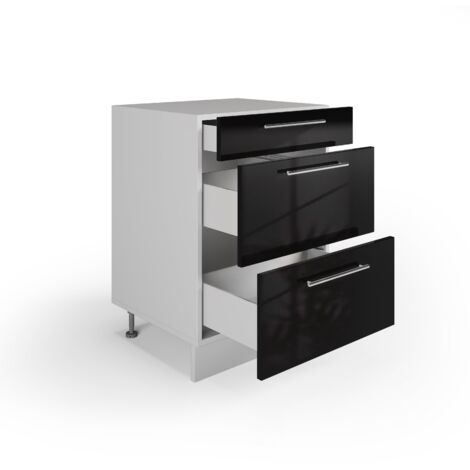 Casserolier 3 Tiroirs 60 Cm Brico Depotnull