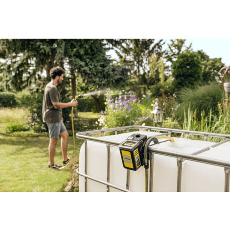 Pompe Vide-fûts Kärcher BP 2.000-18V (sans Batterie) - Pour Récupérateur D'eau De Pluie, Arrosage